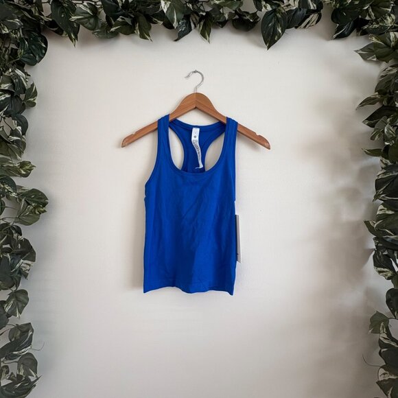 Lululemon Athletic Swiftly Tech RB Tank Top Race 2.0 Cerulean Blue NWT Size 2 - Picture 1 of 7
